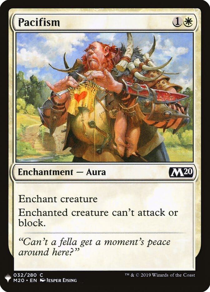 Pacifism [Mystery Booster] MTG Single Magic: The Gathering  | Multizone: Comics And Games