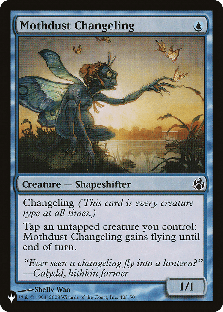 Mothdust Changeling [The List] MTG Single Magic: The Gathering  | Multizone: Comics And Games
