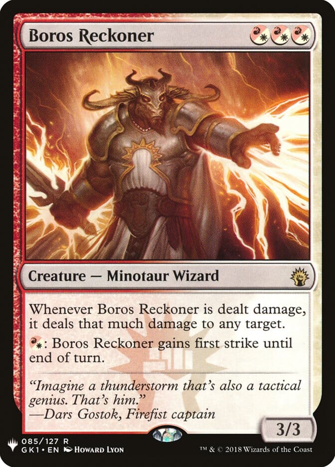 Boros Reckoner [Mystery Booster] MTG Single Magic: The Gathering  | Multizone: Comics And Games