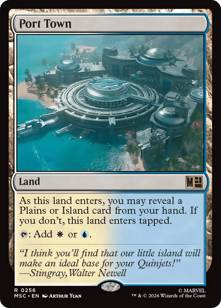 Port Town [Marvel Super Heroes Commander] MTG Single Magic: The Gathering  | Multizone: Comics And Games