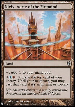 Nivix, Aerie of the Firemind [The List] MTG Single Magic: The Gathering  | Multizone: Comics And Games
