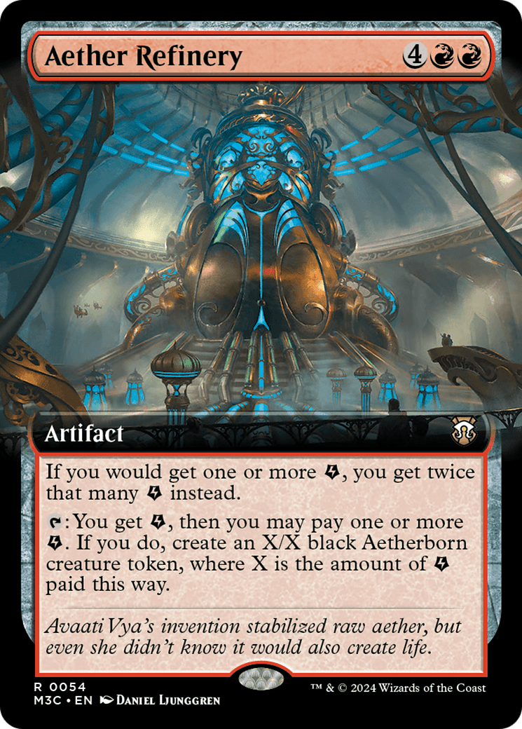 Aether Refinery (Extended Art) [Modern Horizons 3 Commander] MTG Single Magic: The Gathering  | Multizone: Comics And Games