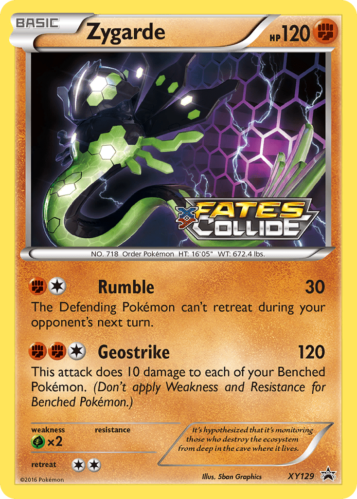 Zygarde (XY129) [XY: Black Star Promos] Pokemon Single Pokémon  | Multizone: Comics And Games
