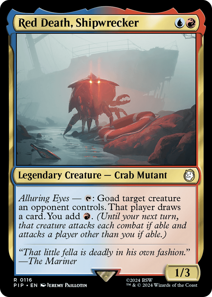 Red Death, Shipwrecker [Fallout] MTG Single Magic: The Gathering  | Multizone: Comics And Games