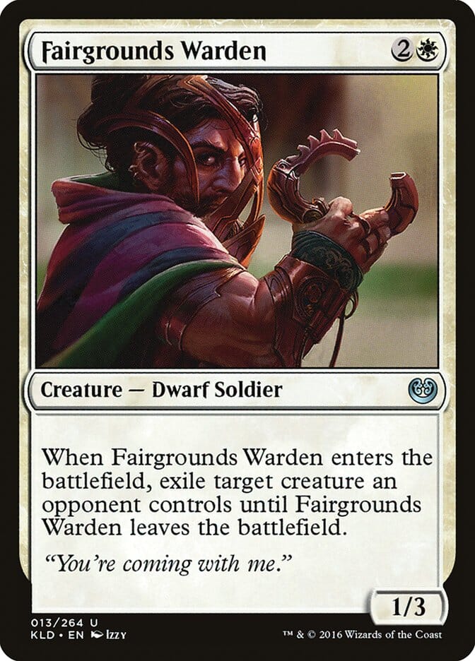 Fairgrounds Warden [Kaladesh] MTG Single Magic: The Gathering  | Multizone: Comics And Games