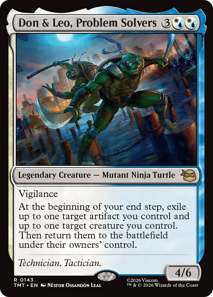 Don & Leo, Problem Solvers [Teenage Mutant Ninja Turtles] MTG Single Magic: The Gathering  | Multizone: Comics And Games
