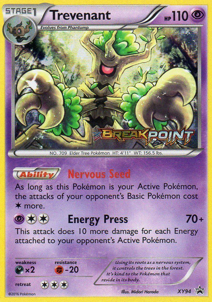 Trevenant (XY94) (Prerelease) [XY: Black Star Promos] Pokemon Single Pokémon  | Multizone: Comics And Games