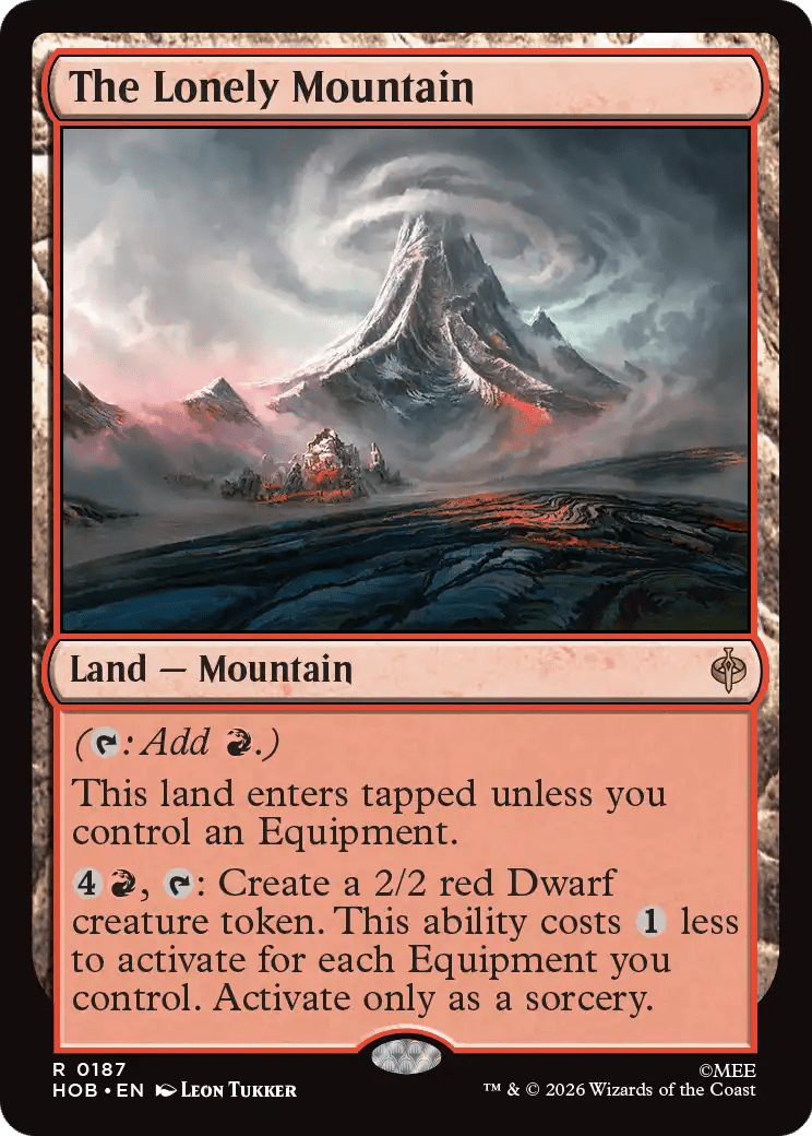 The Lonely Mountain [The Hobbit] MTG Single Magic: The Gathering  | Multizone: Comics And Games