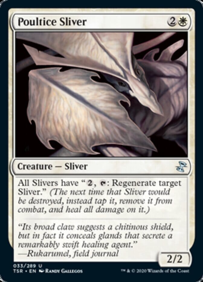 Poultice Sliver [Time Spiral Remastered] MTG Single Magic: The Gathering  | Multizone: Comics And Games