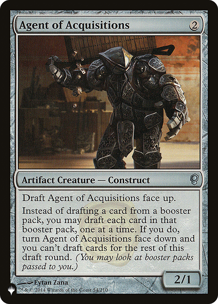 Agent of Acquisitions [The List] MTG Single Magic: The Gathering  | Multizone: Comics And Games