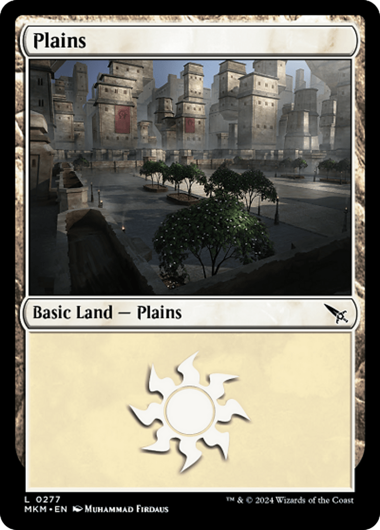 Plains (0277) [Murders at Karlov Manor] MTG Single Magic: The Gathering  | Multizone: Comics And Games