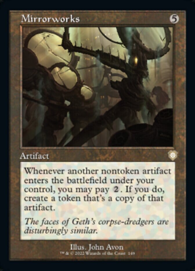 Mirrorworks (Retro) [The Brothers' War Commander] MTG Single Magic: The Gathering  | Multizone: Comics And Games