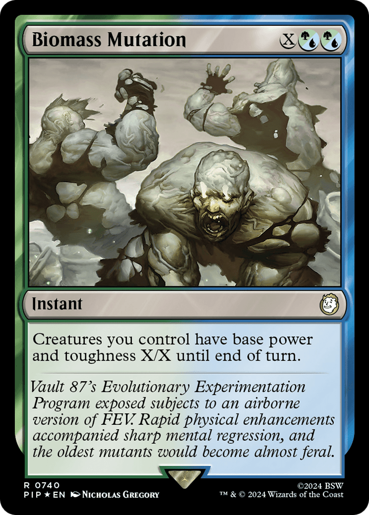 Biomass Mutation (Surge Foil) [Fallout] MTG Single Magic: The Gathering  | Multizone: Comics And Games