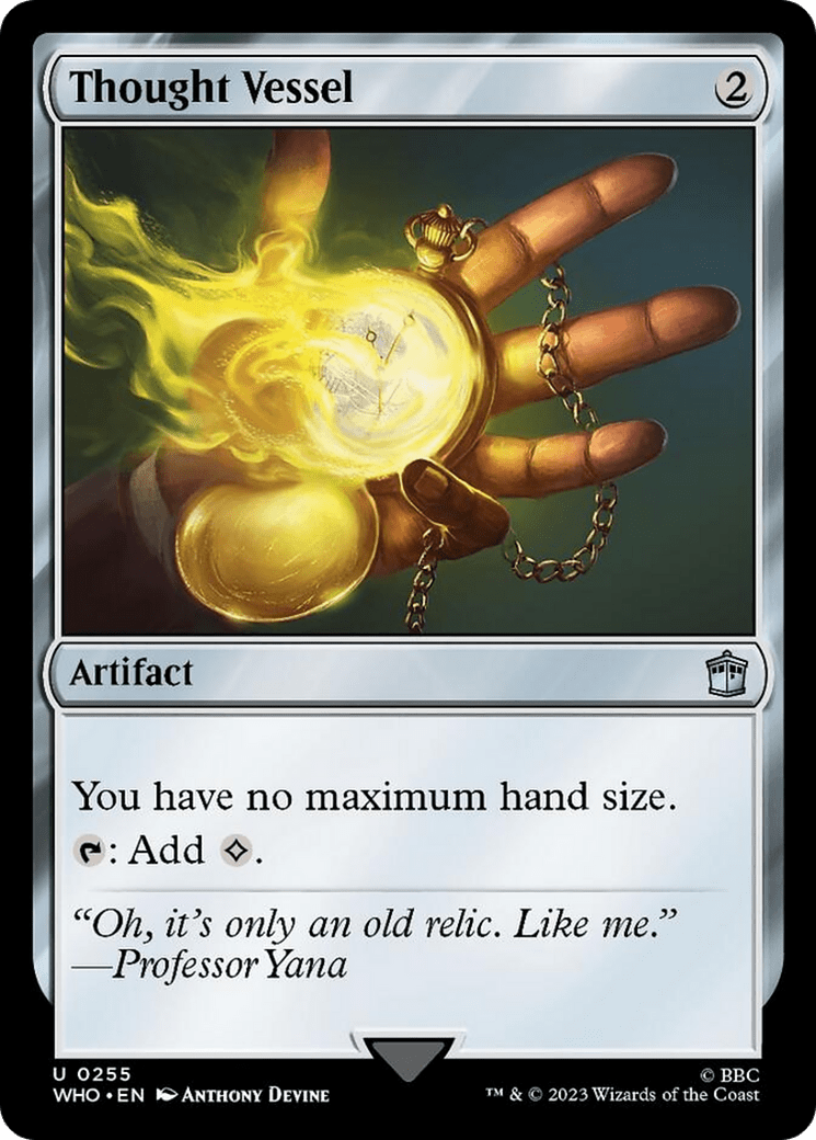 Thought Vessel [Doctor Who] MTG Single Magic: The Gathering  | Multizone: Comics And Games