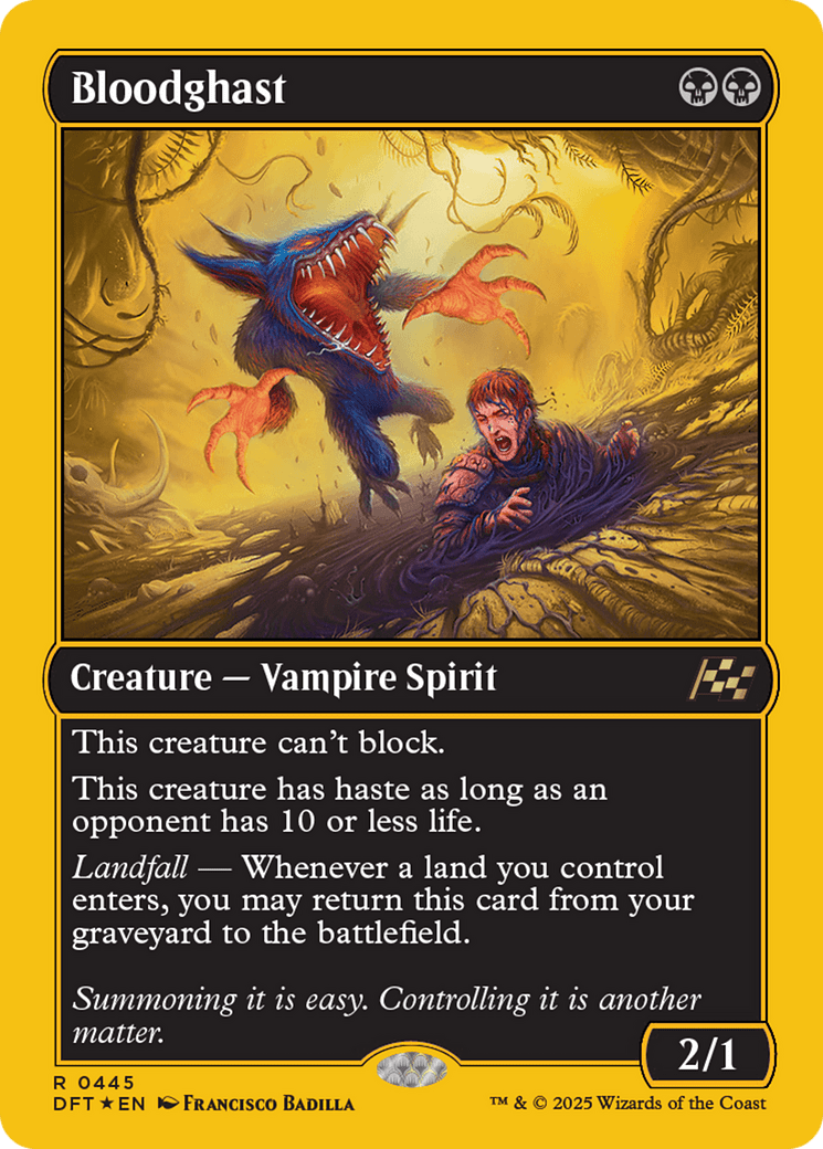 Bloodghast (First-Place Foil) [Aetherdrift] MTG Single Magic: The Gathering  | Multizone: Comics And Games