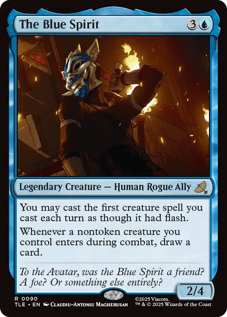 The Blue Spirit [Avatar: The Last Airbender: Eternal-Legal] MTG Single Magic: The Gathering  | Multizone: Comics And Games
