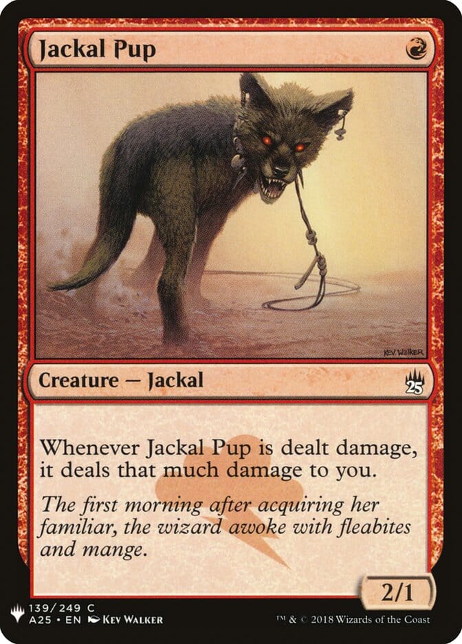 Jackal Pup [Mystery Booster] MTG Single Magic: The Gathering  | Multizone: Comics And Games