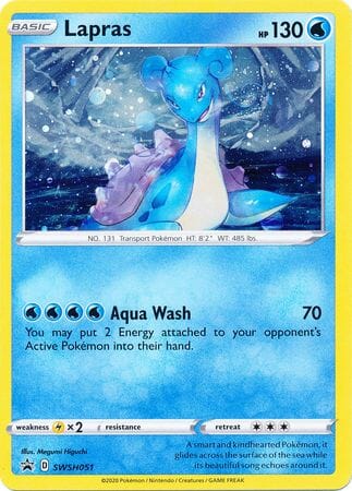 Lapras (SWSH051) [Sword & Shield: Black Star Promos] Pokemon Single Pokémon  | Multizone: Comics And Games