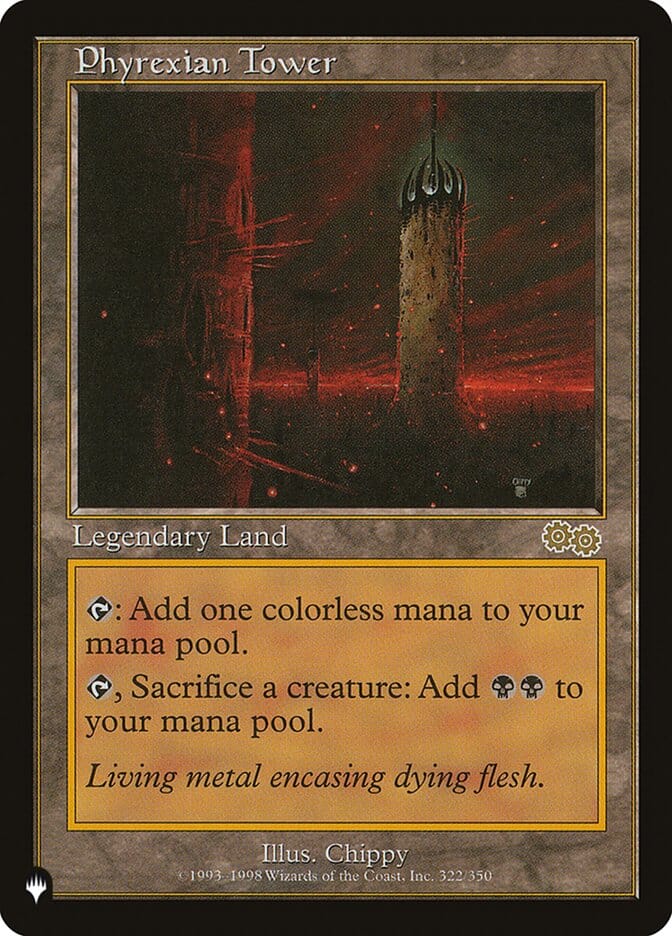Phyrexian Tower [The List] MTG Single Magic: The Gathering  | Multizone: Comics And Games