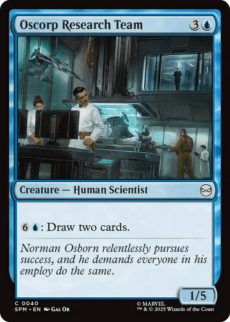 Oscorp Research Team [Marvel's Spider-Man] MTG Single Magic: The Gathering  | Multizone: Comics And Games