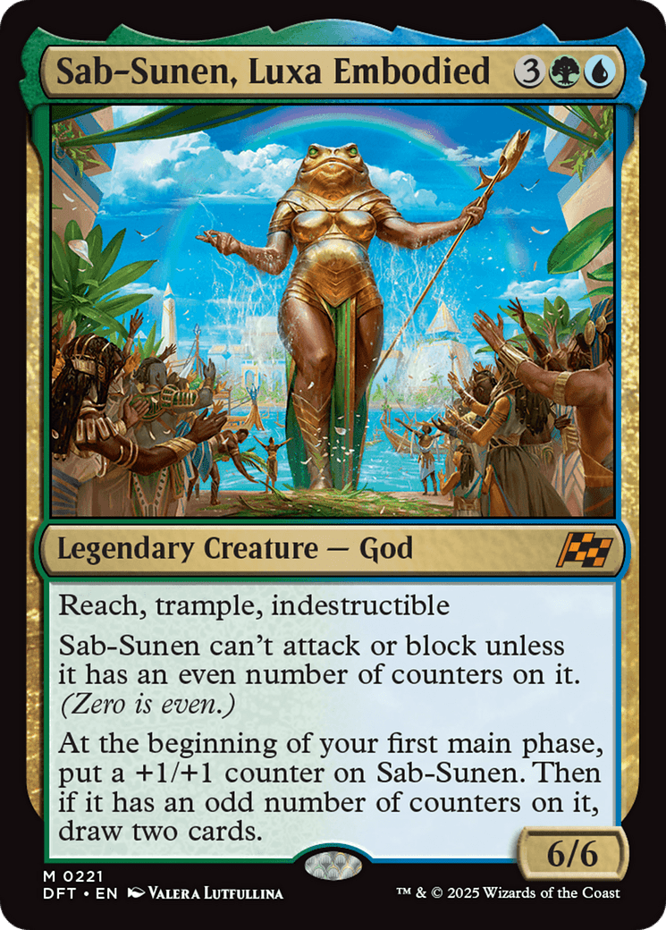 Sab-Sunen, Luxa Embodied [Aetherdrift] MTG Single Magic: The Gathering  | Multizone: Comics And Games