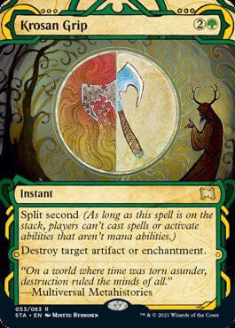 Krosan Grip (Foil Etched) [Strixhaven: Mystical Archive] MTG Single Magic: The Gathering  | Multizone: Comics And Games