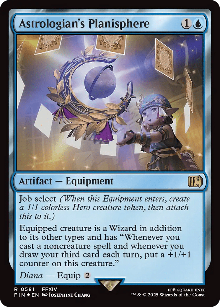 Astrologian's Planisphere (Surge Foil) [FINAL FANTASY] MTG Single Magic: The Gathering  | Multizone: Comics And Games