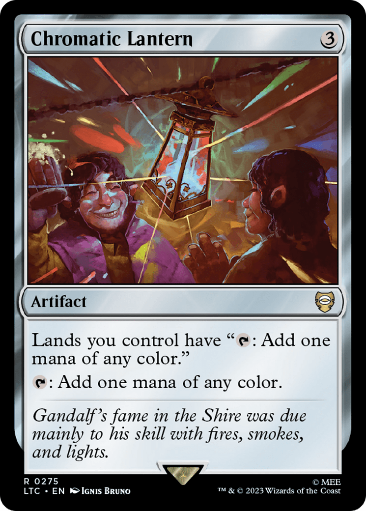 Chromatic Lantern [The Lord of the Rings: Tales of Middle-Earth Commander] MTG Single Magic: The Gathering  | Multizone: Comics And Games