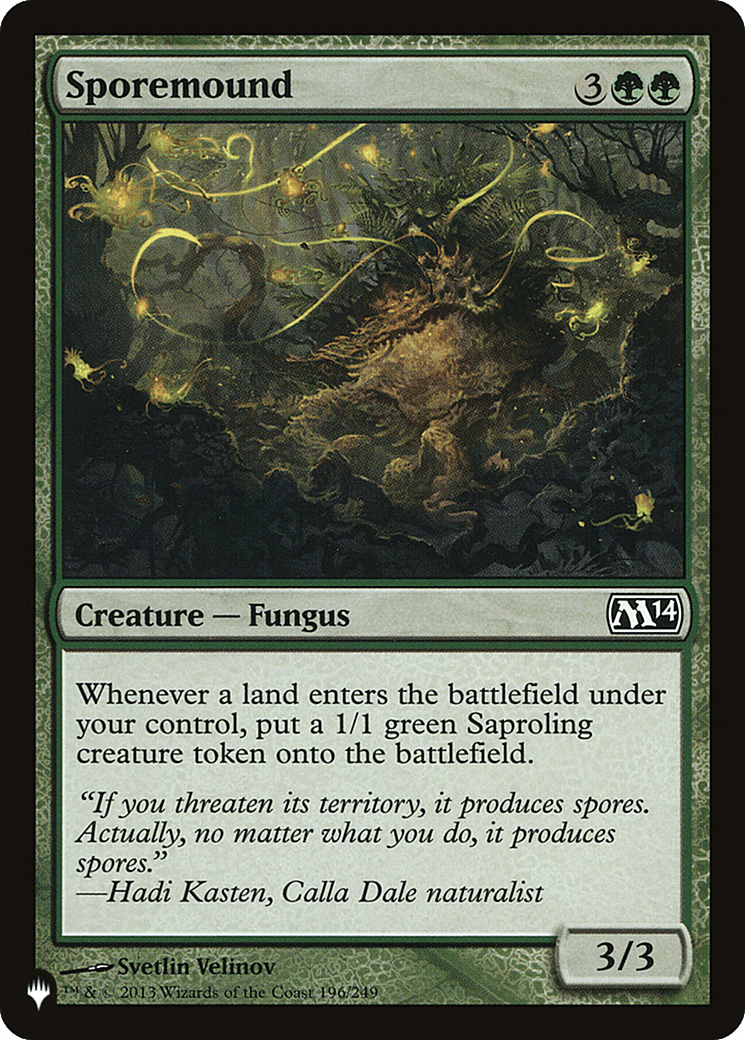 Sporemound [The List] MTG Single Magic: The Gathering  | Multizone: Comics And Games