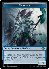 Copy // Merfolk (0005) Double-Sided Token [The Lost Caverns of Ixalan Commander Tokens] MTG Single Magic: The Gathering  | Multizone: Comics And Games