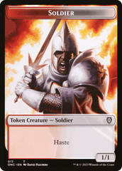 Copy // Soldier Double-Sided Token (Surge Foil) [Marvel Super Heroes Commander Tokens] | Multizone: Comics And Games