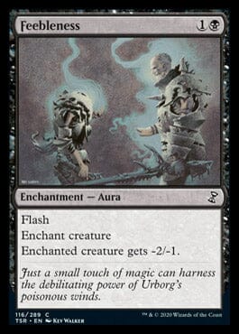 Feebleness [Time Spiral Remastered] MTG Single Magic: The Gathering  | Multizone: Comics And Games