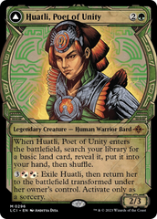 Huatli, Poet of Unity // Roar of the Fifth People (Showcase) [The Lost Caverns of Ixalan] | Multizone: Comics And Games