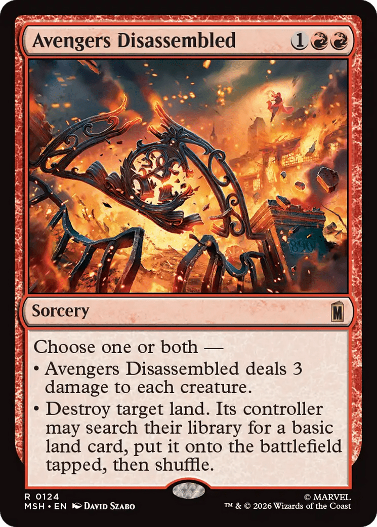 Avengers Disassembled [Marvel Super Heroes] MTG Single Magic: The Gathering  | Multizone: Comics And Games