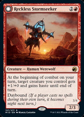 Reckless Stormseeker // Storm-Charged Slasher [Innistrad: Midnight Hunt] MTG Single Magic: The Gathering  | Multizone: Comics And Games
