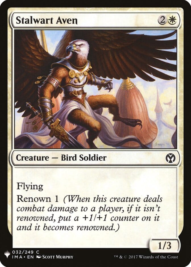 Stalwart Aven [Mystery Booster] MTG Single Magic: The Gathering  | Multizone: Comics And Games