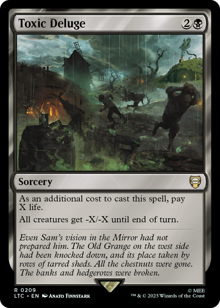 Toxic Deluge [The Lord of the Rings: Tales of Middle-Earth Commander] MTG Single Magic: The Gathering  | Multizone: Comics And Games