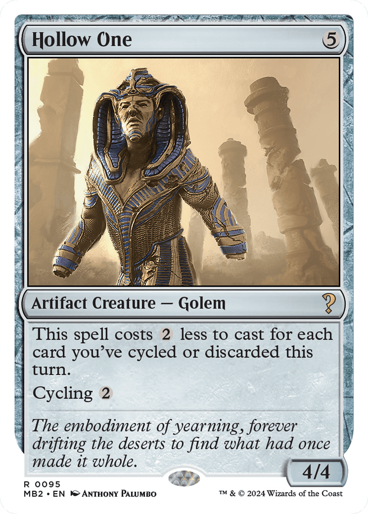Hollow One (White Border) [Mystery Booster 2] MTG Single Magic: The Gathering  | Multizone: Comics And Games