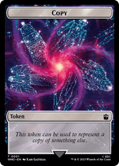 Copy // Mutant Double-Sided Token [Doctor Who Tokens] MTG Single Magic: The Gathering  | Multizone: Comics And Games