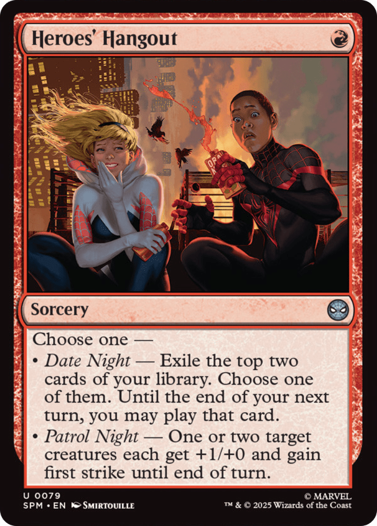 Heroes' Hangout [Marvel's Spider-Man] MTG Single Magic: The Gathering  | Multizone: Comics And Games