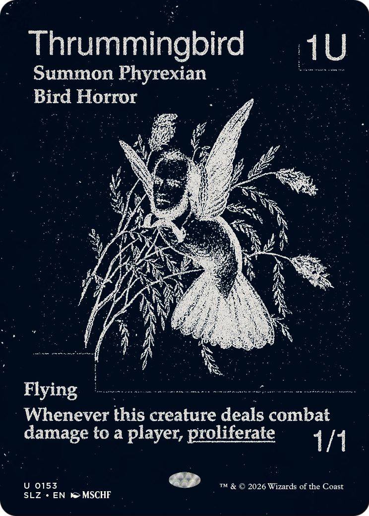 Thrummingbird (0153) [Secret Lair x MSCHF: The Zeta Set] | Multizone: Comics And Games