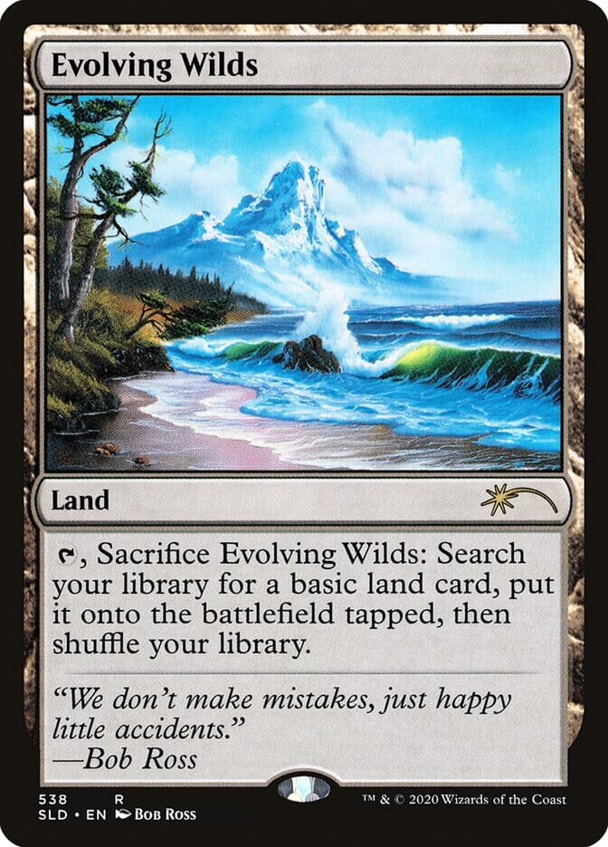 Evolving Wilds [Secret Lair Drop Series] MTG Single Magic: The Gathering  | Multizone: Comics And Games