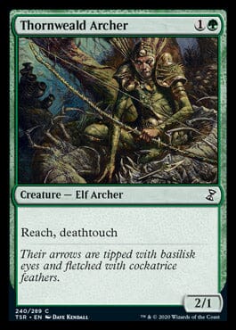 Thornweald Archer [Time Spiral Remastered] MTG Single Magic: The Gathering  | Multizone: Comics And Games
