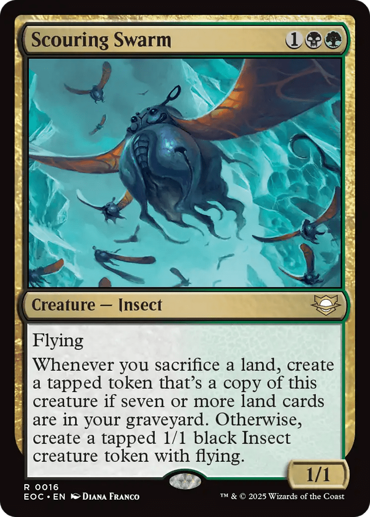 Scouring Swarm [Edge of Eternities Commander] MTG Single Magic: The Gathering  | Multizone: Comics And Games