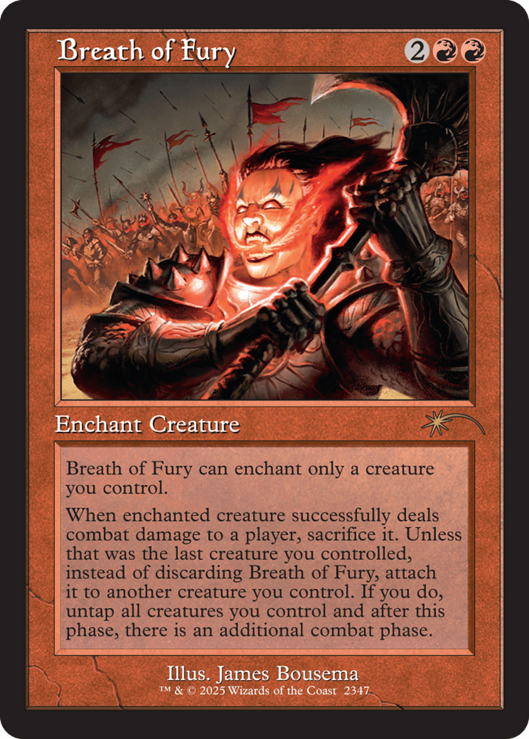 Breath of Fury [Secret Lair Drop Series] MTG Single Magic: The Gathering  | Multizone: Comics And Games