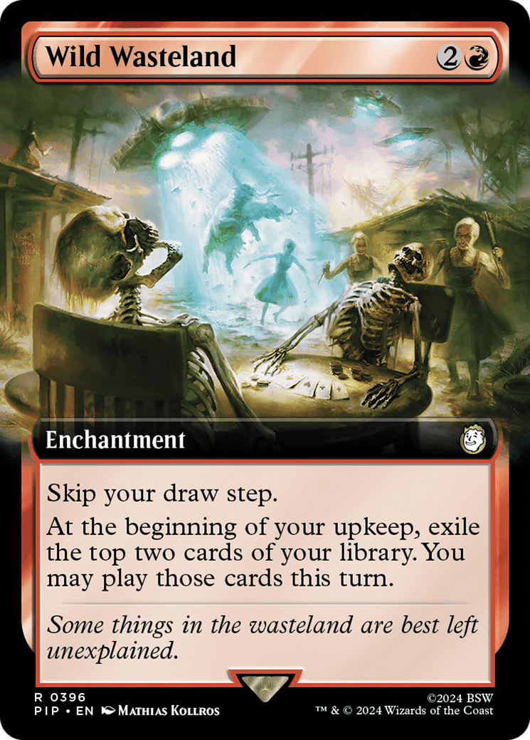 Wild Wasteland (Extended Art) [Fallout] MTG Single Magic: The Gathering  | Multizone: Comics And Games