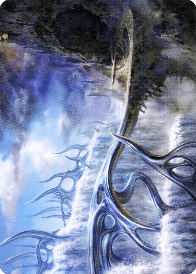 Mistvault Bridge Art Card [Modern Horizons 2 Art Series] MTG Single Magic: The Gathering  | Multizone: Comics And Games