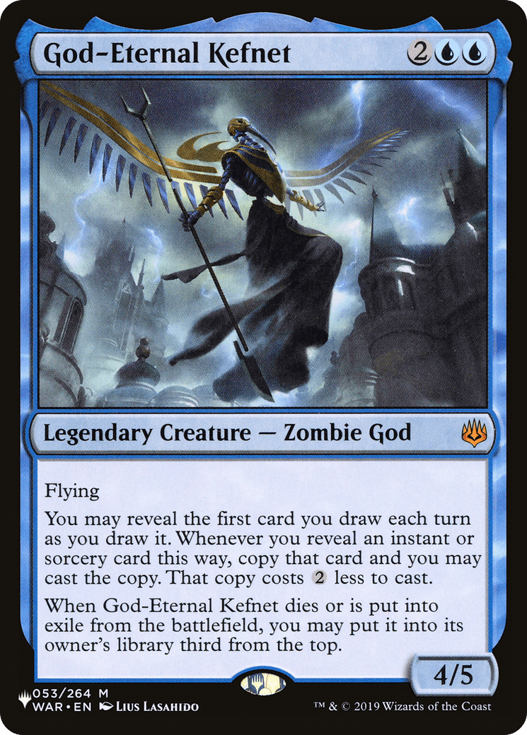 God-Eternal Kefnet [The List] MTG Single Magic: The Gathering  | Multizone: Comics And Games