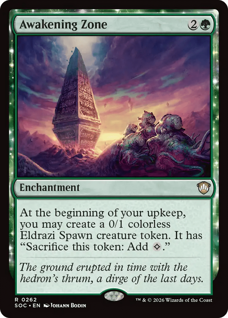 Awakening Zone [Secrets of Strixhaven Commander] MTG Single Magic: The Gathering  | Multizone: Comics And Games