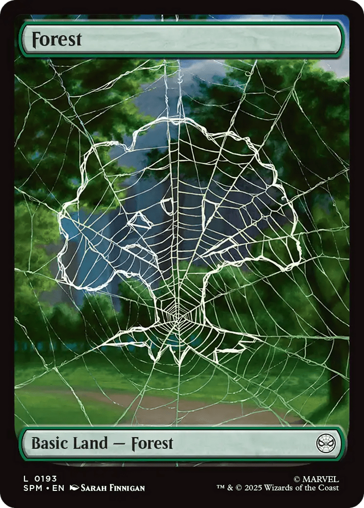 Forest (0193) [Marvel's Spider-Man] MTG Single Magic: The Gathering  | Multizone: Comics And Games